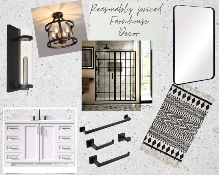 Reasonably Priced Farmhouse Decor