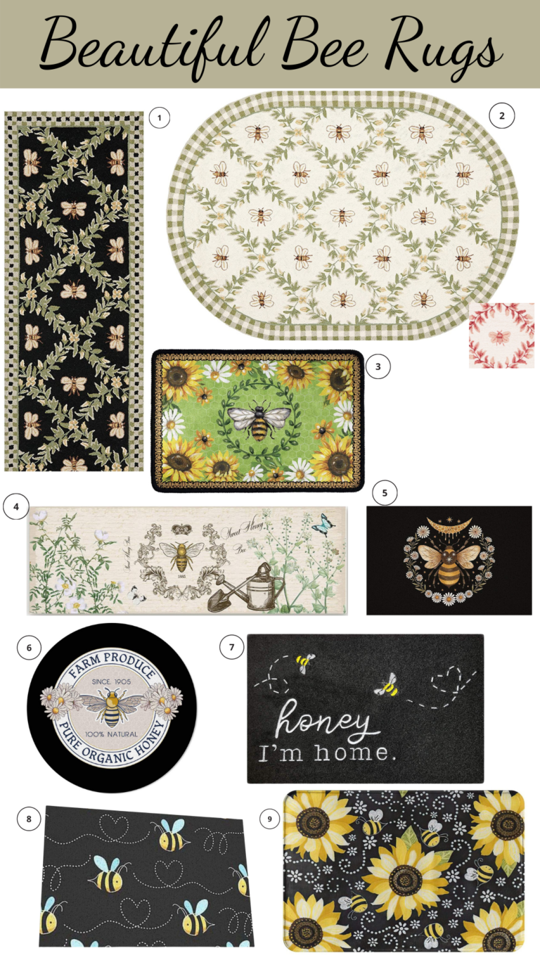 Beautiful Bee Rugs